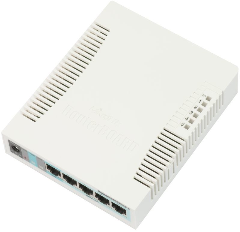 Mikrotik RB260GS Gigabit Ethernet (10/100/1000) Power