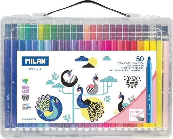 Milan Flamastry Peacock  50  MILAN |