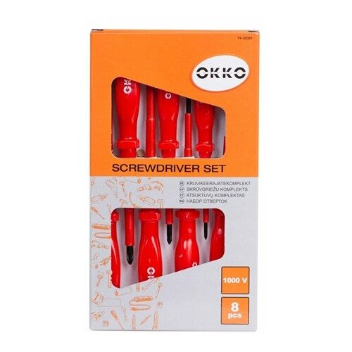 Milwaukee 8 PCS INSULATED SCREWDRIVER SET