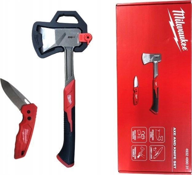 MILWAUKEE AXE AND KNIFE SET |