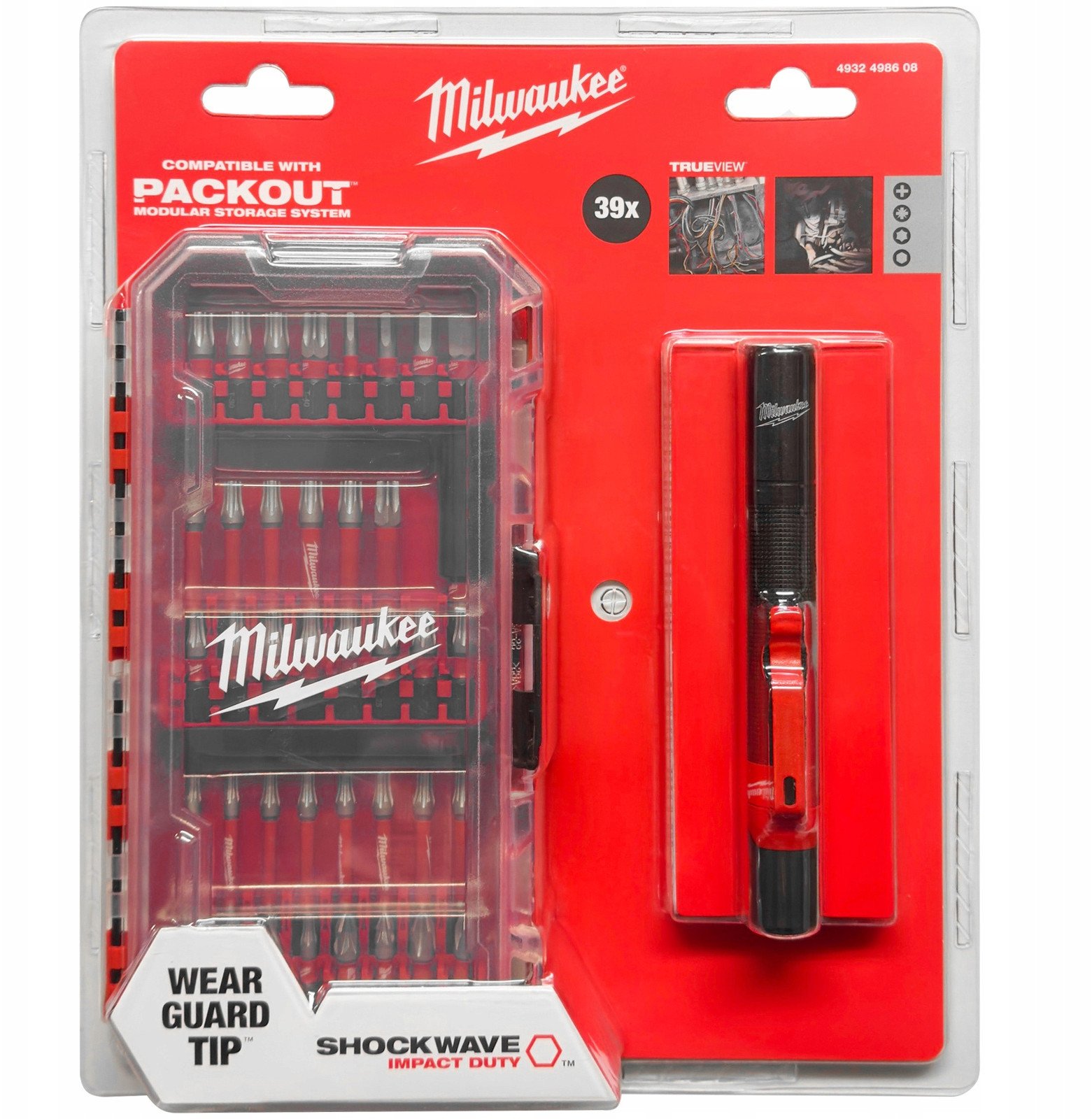 Milwaukee MILWAUKEE SET OF 38 IMPACT