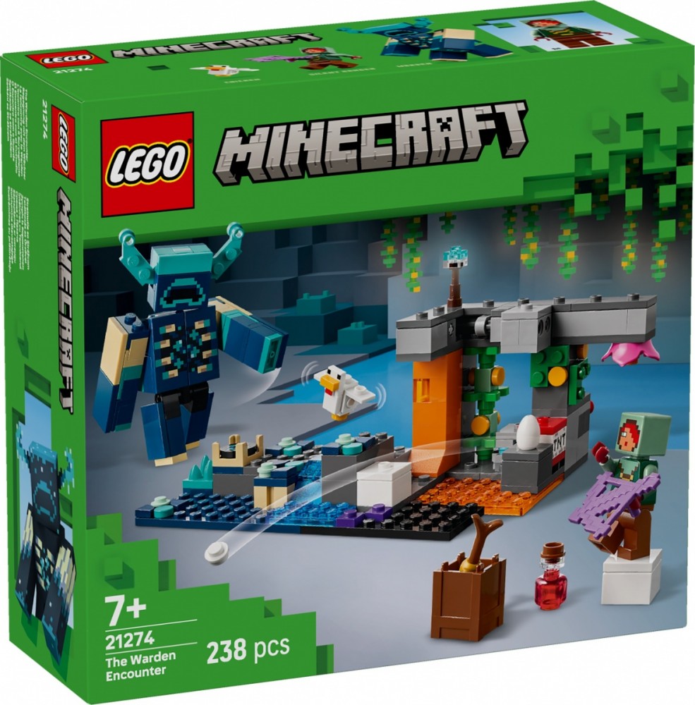 LEGO MINECRAFT 21274 The Warden Encounter