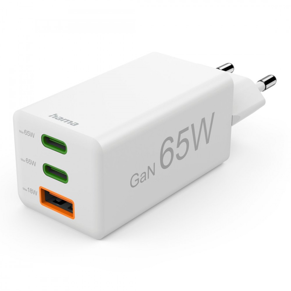 Hama 00201996 Fast Charger GaN, 2x
