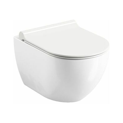 WC Ravak Uni Chrome RimOff wisząca