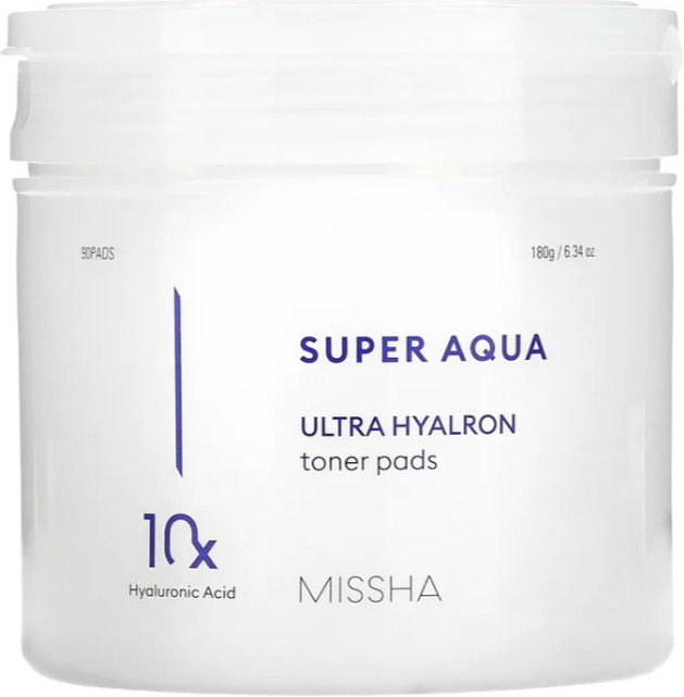 Missha Super Aqua Cleansing Wipes Attīrošas