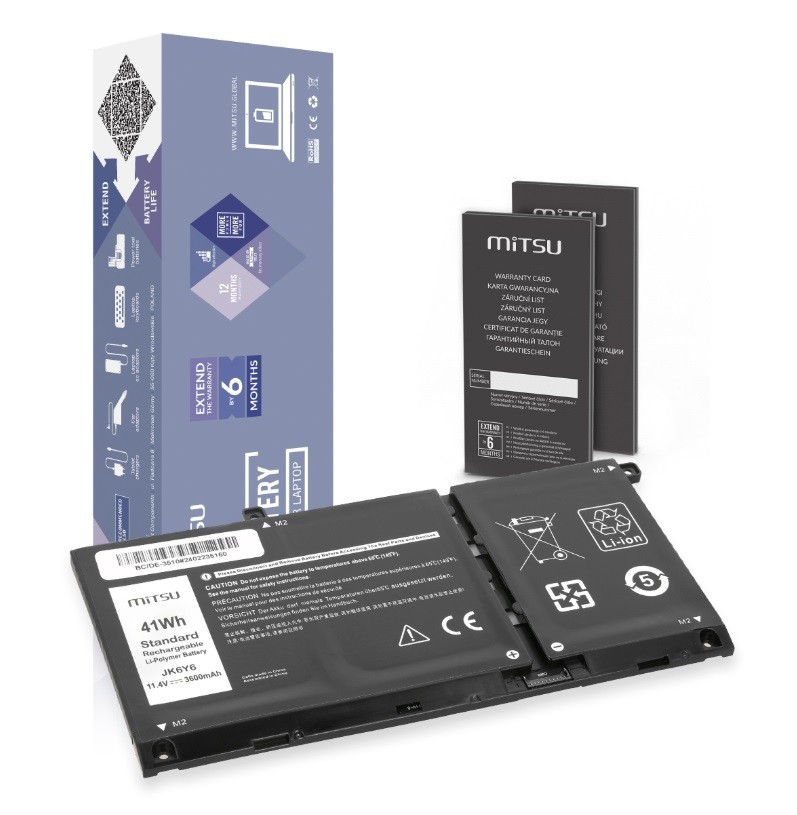 Mitsu MITSU DELL LATITUDE 3600mAh 11