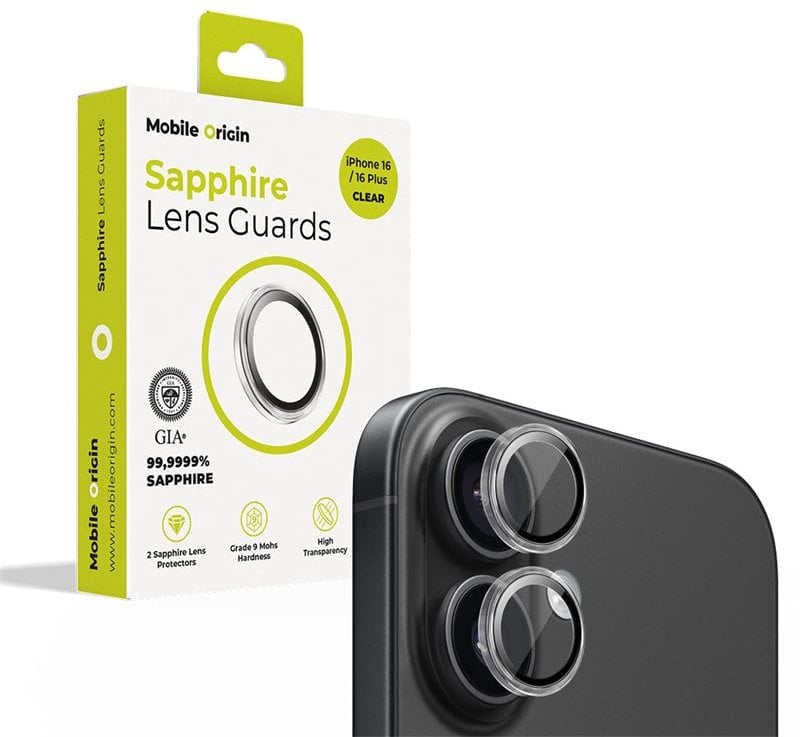Mobile Origin Sapphire Lens guards, clear