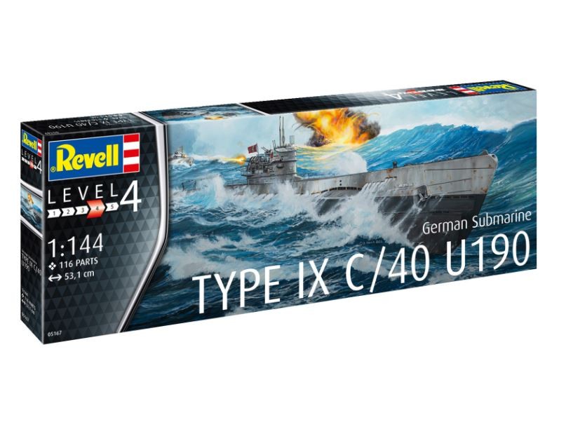 Revell Model  German Submarine T.IX