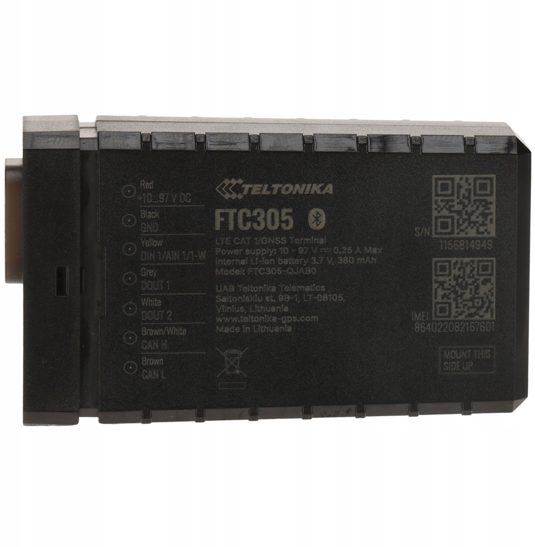 GPS Teltonika TELTONIKA TELEMATICS FTC305 Compact