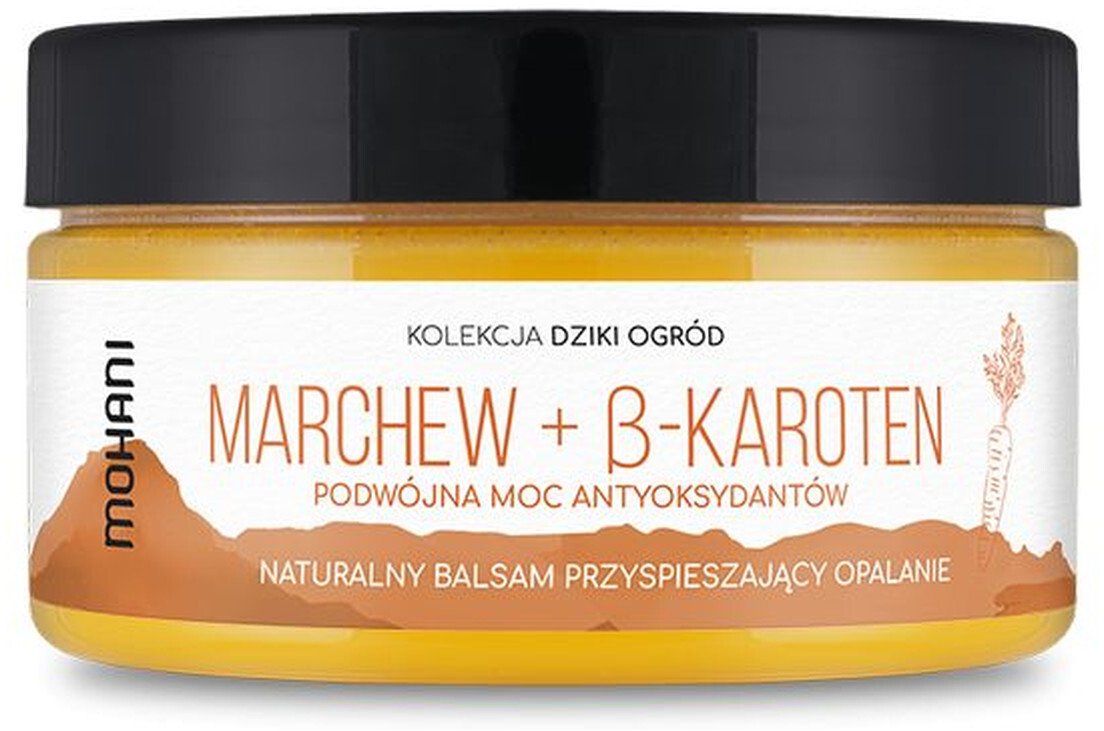 Mohani Balsam marchewkowy przyspieszający opalanie 100ml