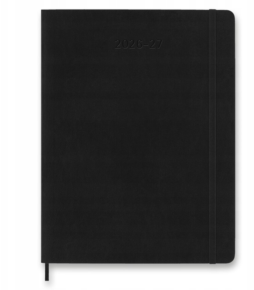 Moleskine tygodniowy 2026/27, 18M, XL, 19x25cm