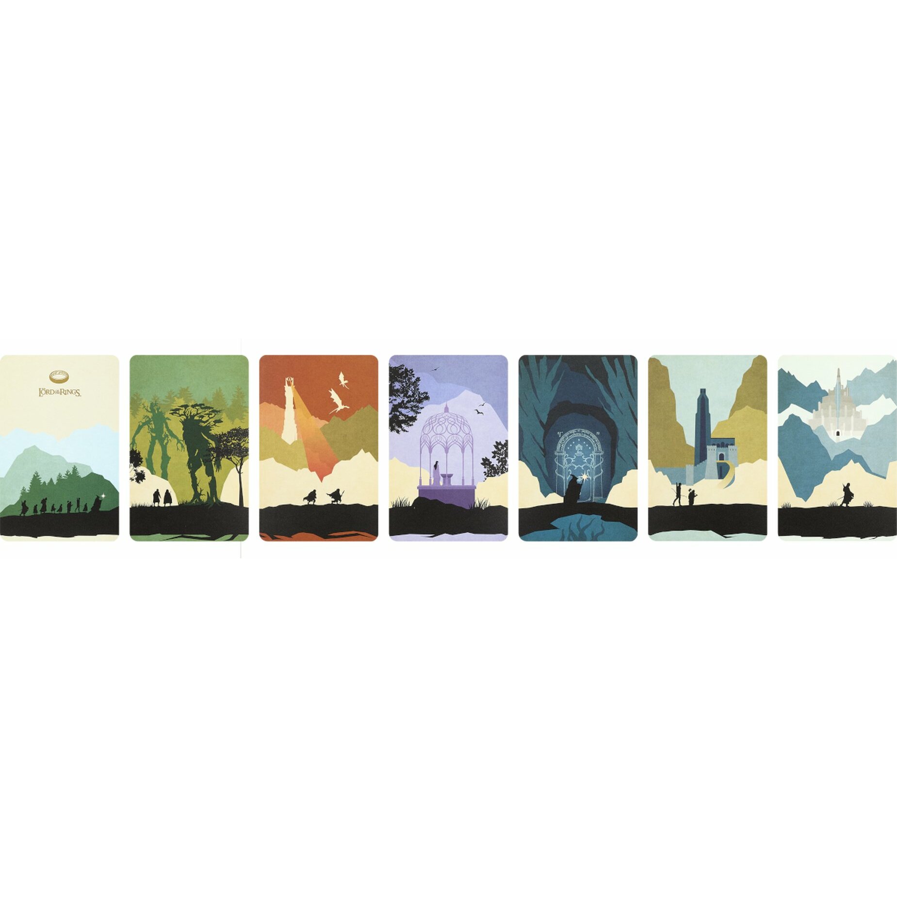 Moleskine  pocztówek MOLESKINE 2026 LOTR |