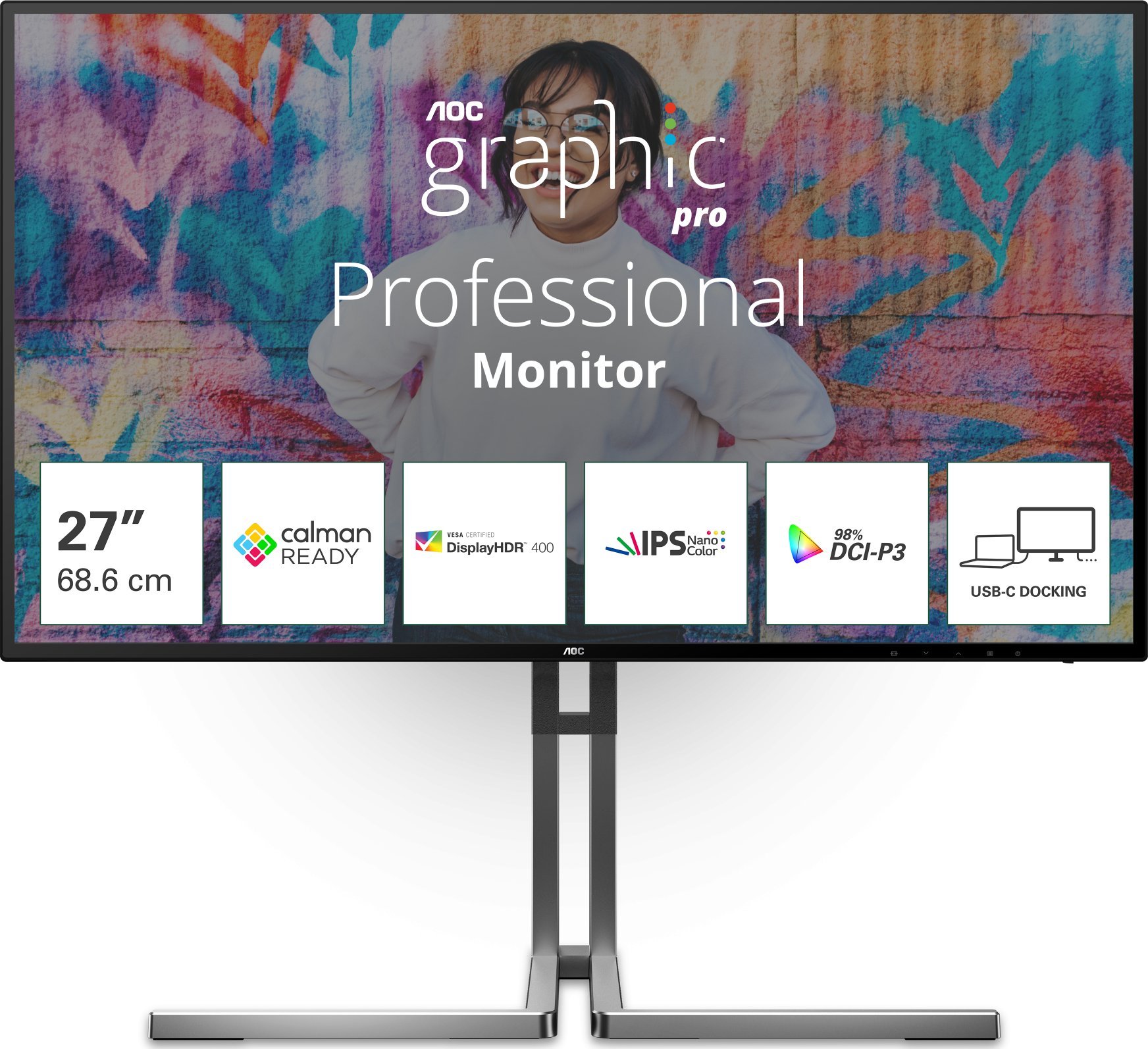 Monitor AOC U27U3CV Graphic Pro |