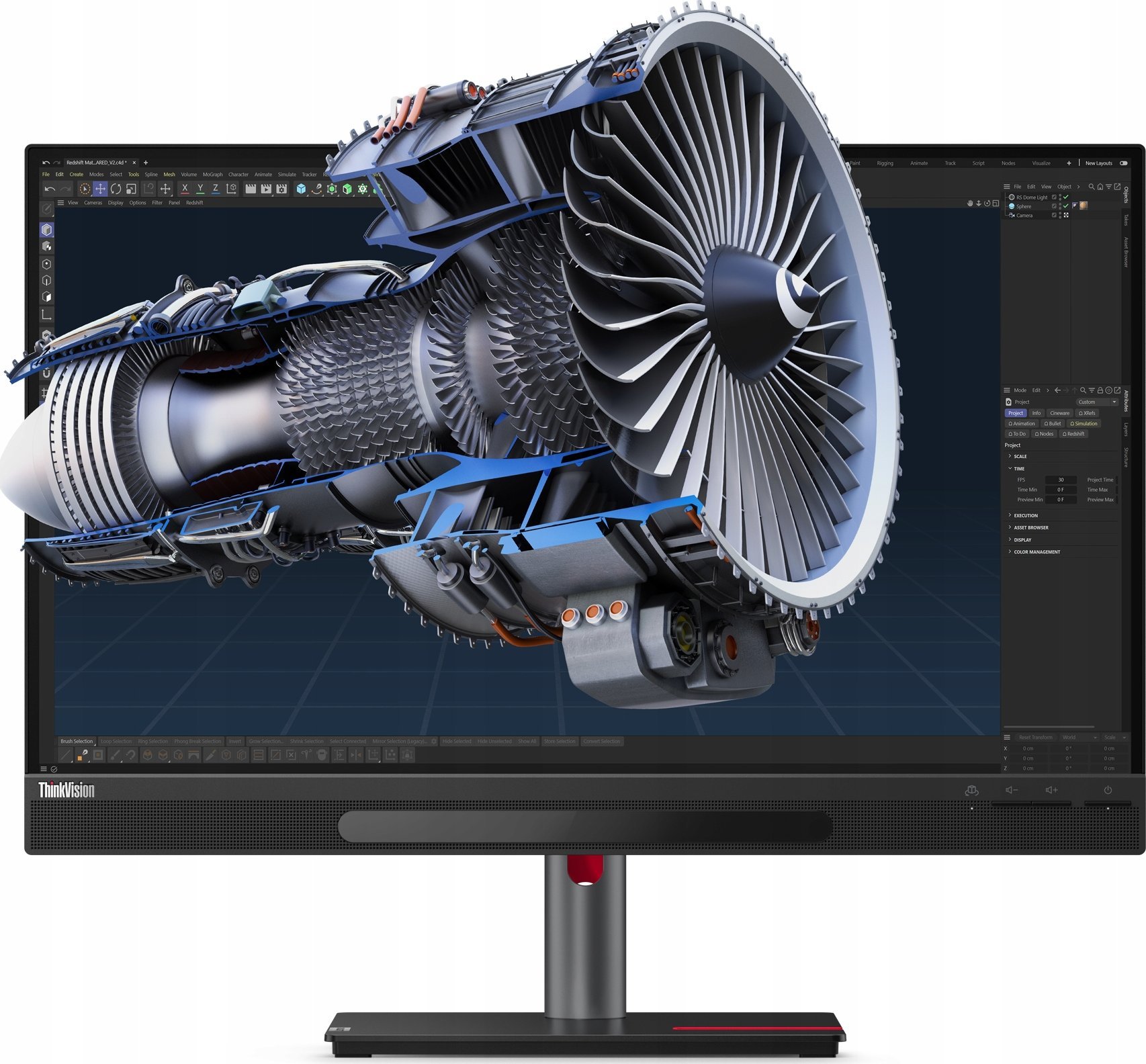Monitor Lenovo ThinkVision 27 3D (63F1UAT3EU)