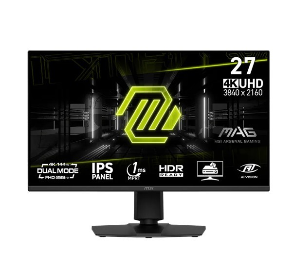 MSI Monitor MAG 275UPD E14 27-inch/LED/UHD/Flat/288Hz/Black