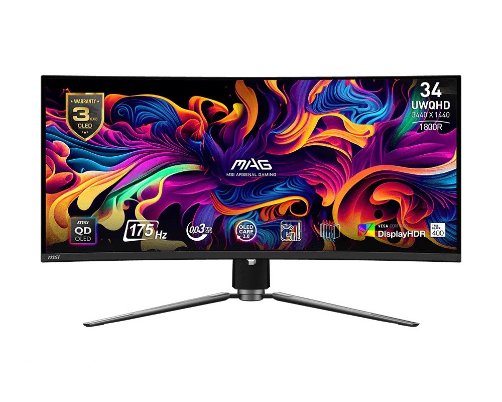 MSI Monitor MAG 341CQP QD-OLED 34