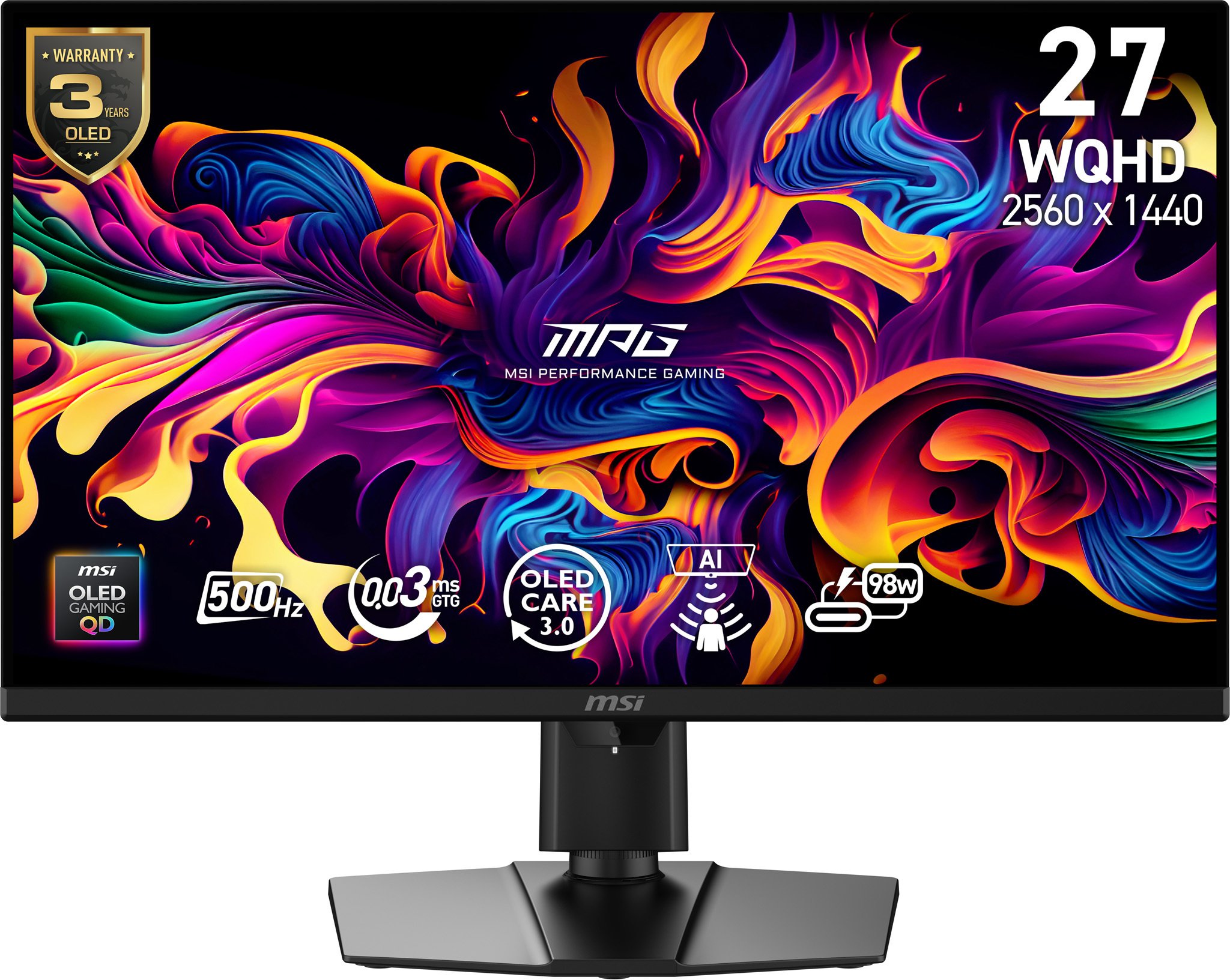 Monitor MSI MPG 271QR QD-OLED X50