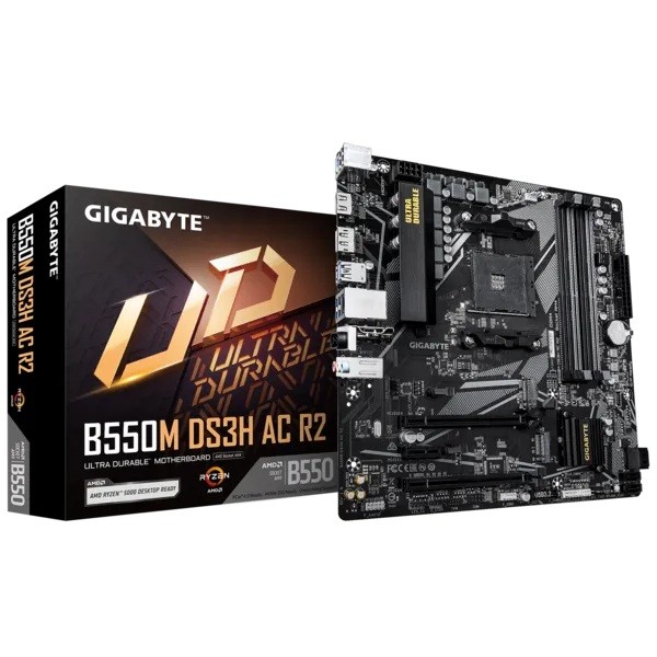 Gigabyte B550M DS3H AC R2 |