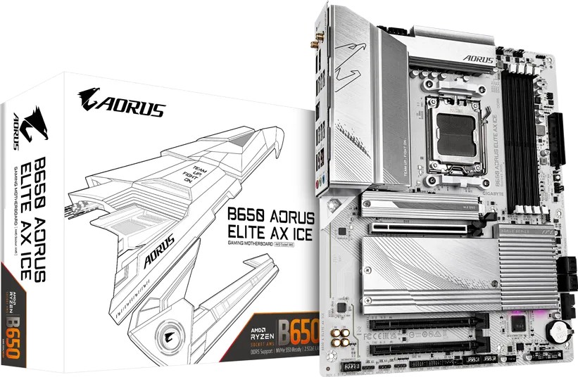 Gigabyte B650 A Elite AX ICE