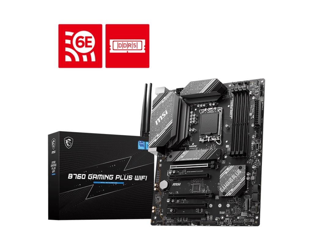 MSI B760 GAMING PLUS WIFI motherboard