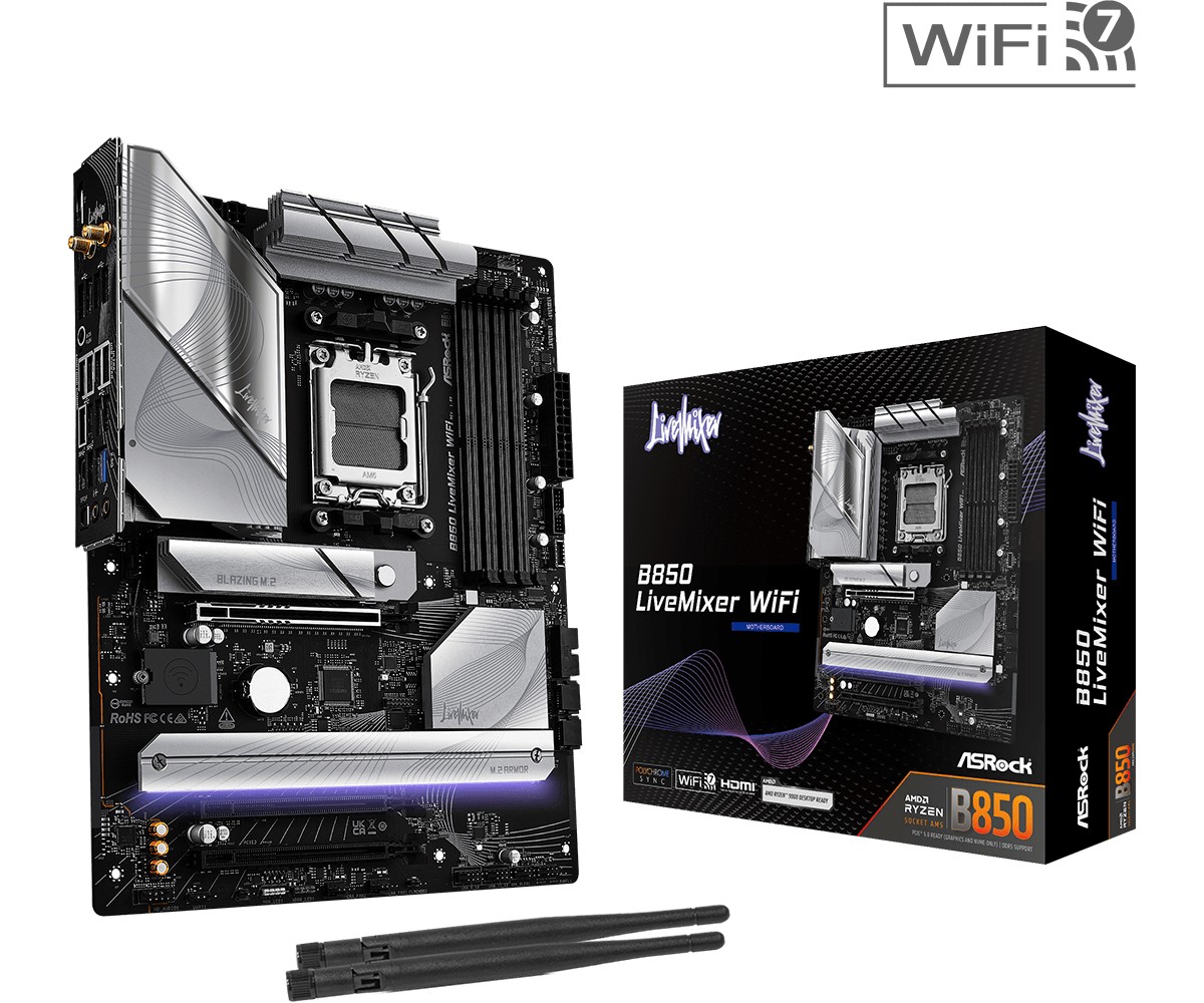 Asrock B850 LiveMixer WiFi AMD B850