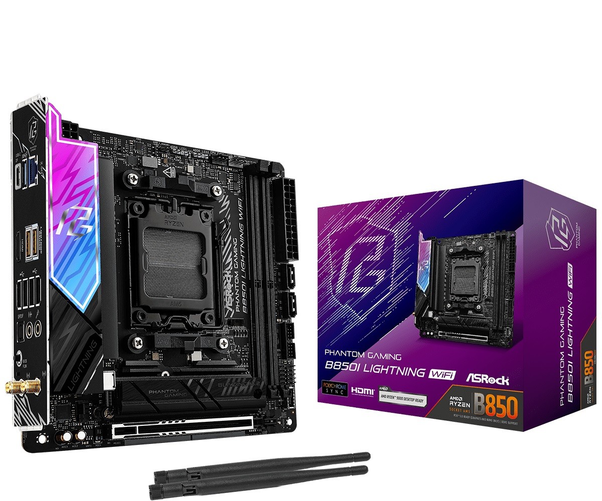 Asrock Phantom Gaming B850I Lightning WiFi
