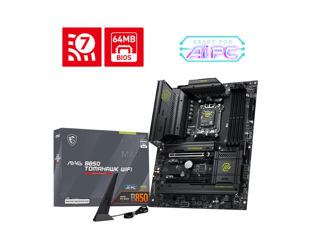MSI MAG B850 TOMAHAWK WIFI |