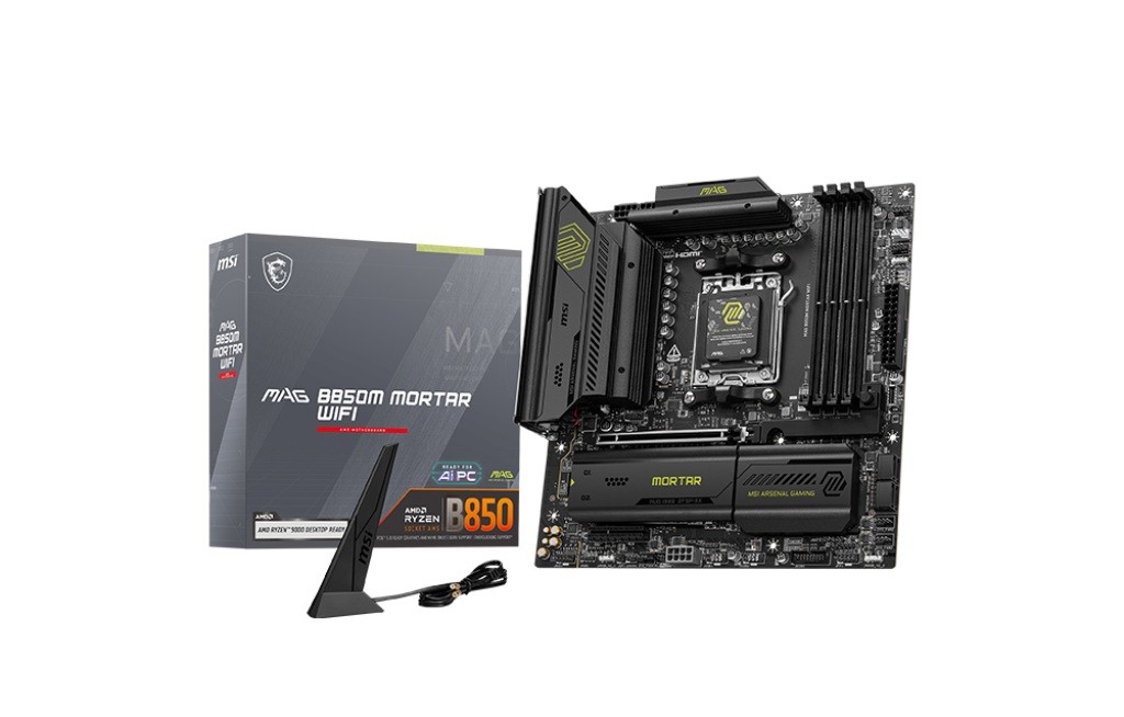 MSI MAG B850M MORTAR WIFI motherboard