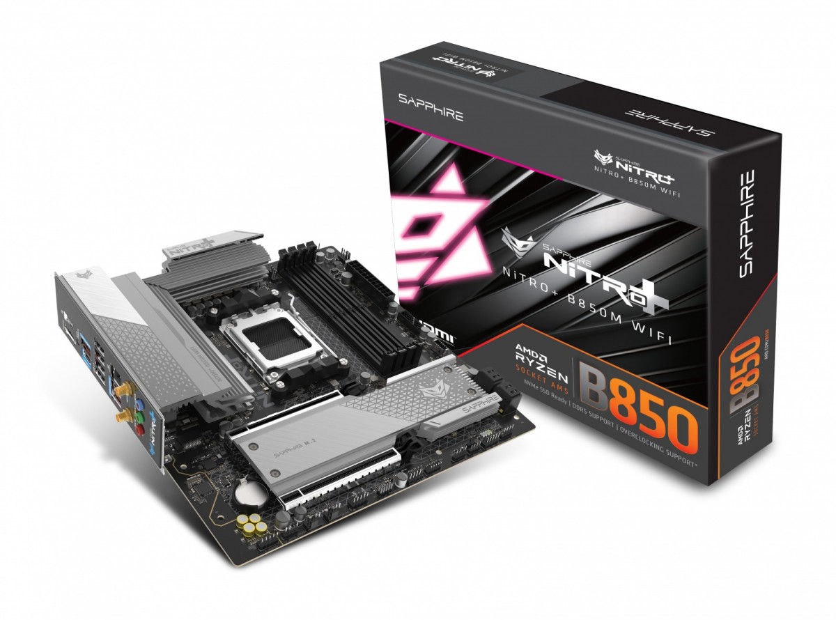Sapphire NITRO+ B850M WIFI | 52123-01-40G