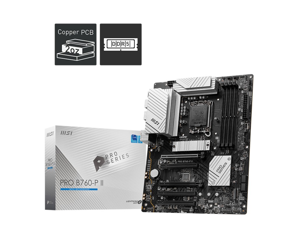 MSI PRO B760-P II motherboard Intel