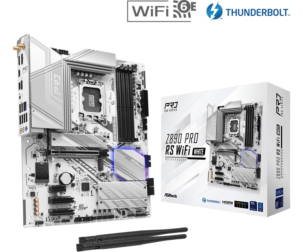 ASRock Motherboard Z890 PRO RS WIFI