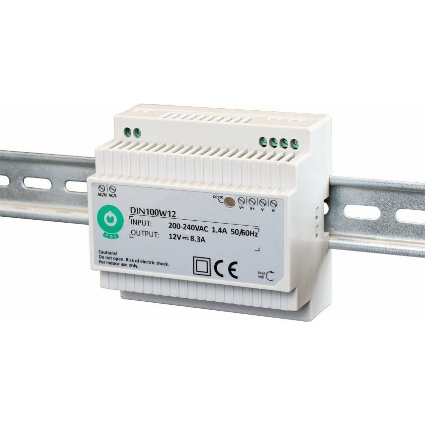 MPL Power DIN100W12: Zasilaczszynę DIN 100W