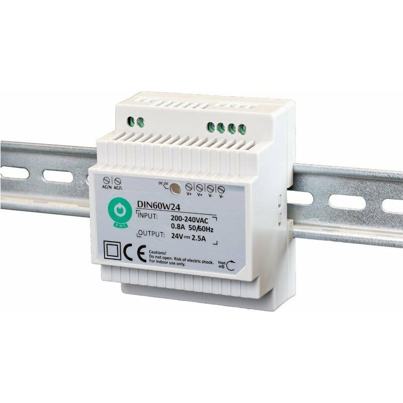 MPL Power DIN60W24: Zasilaczszynę DIN 60W