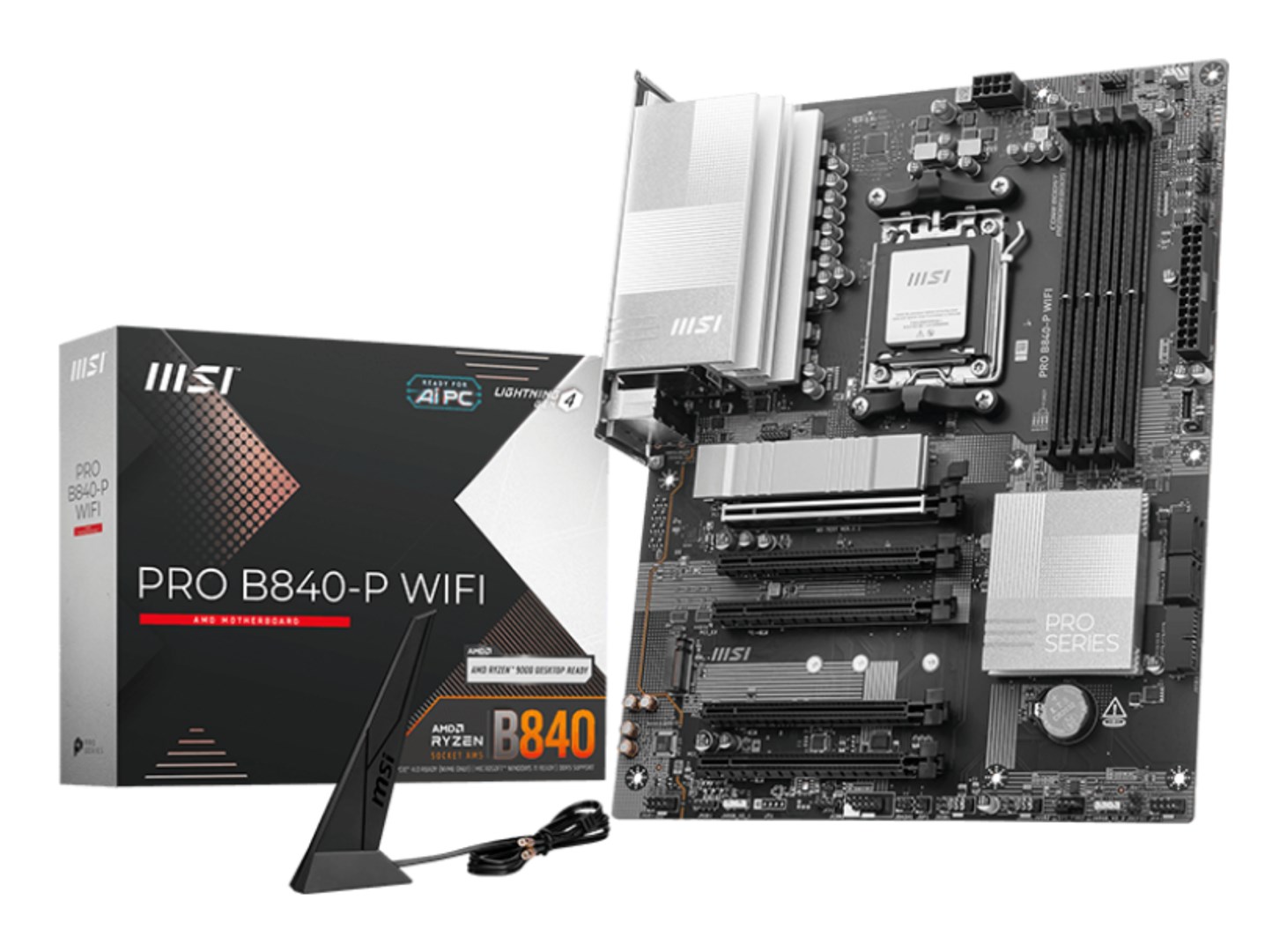 MSI PRO B840-P WIFI motherboard AMD