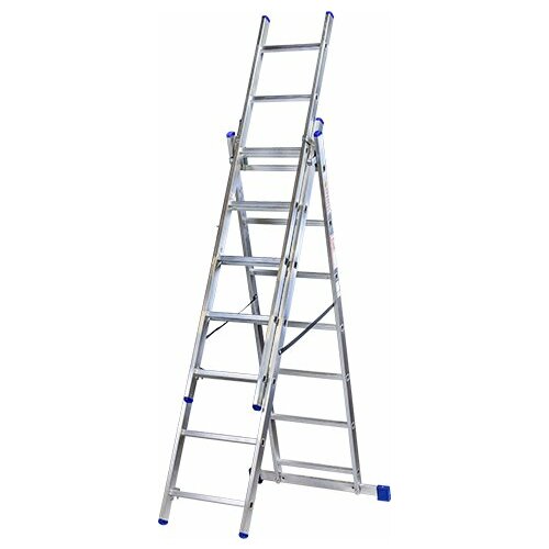 MSW KASTOM DRABINA 3x 9 STOPNI
