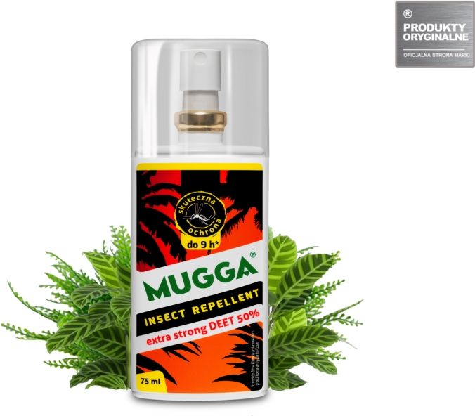 Mugga Spray Strong 50% DEET 75ml