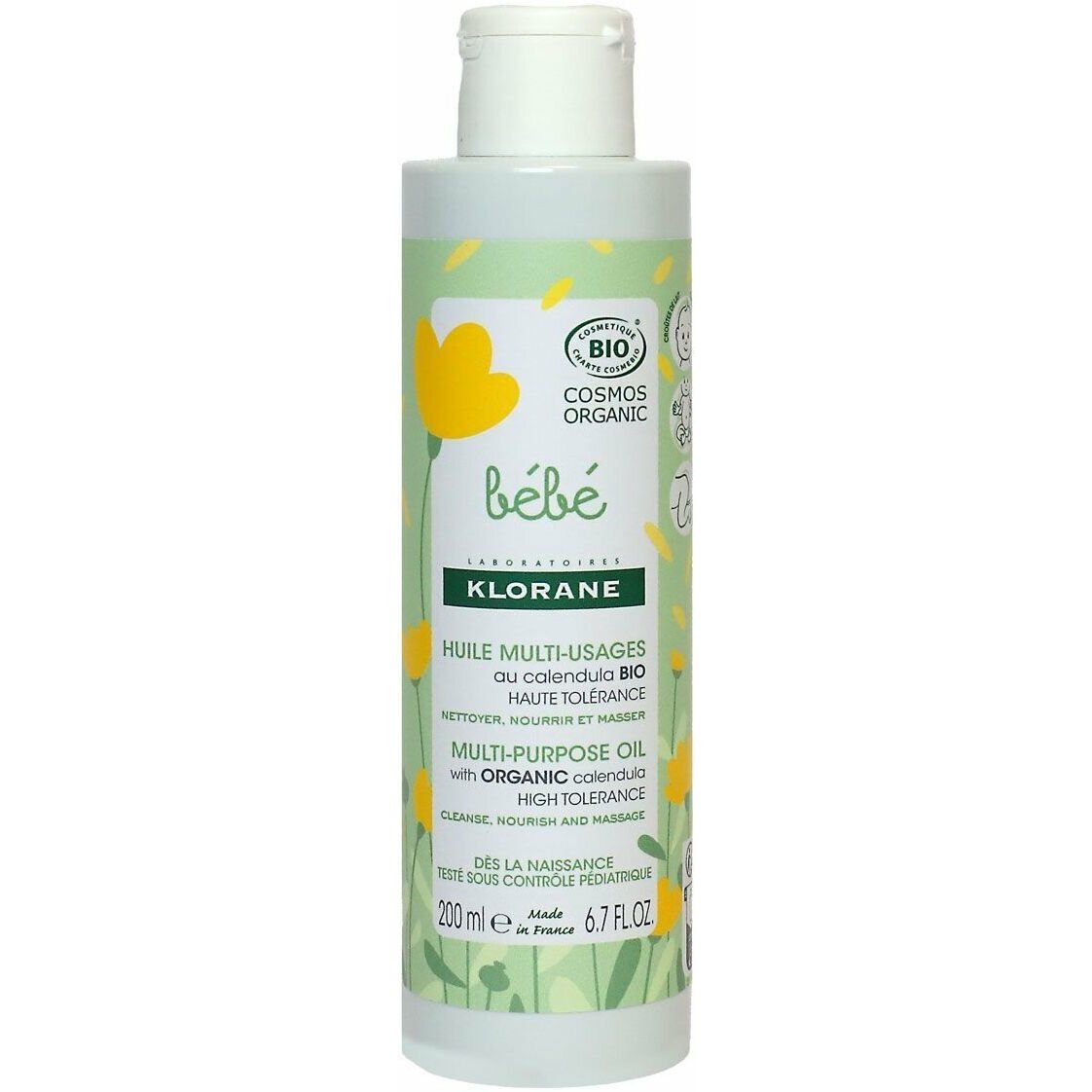Mustela KLORANE_Bebe Multi-Purpose Oil o 200ml