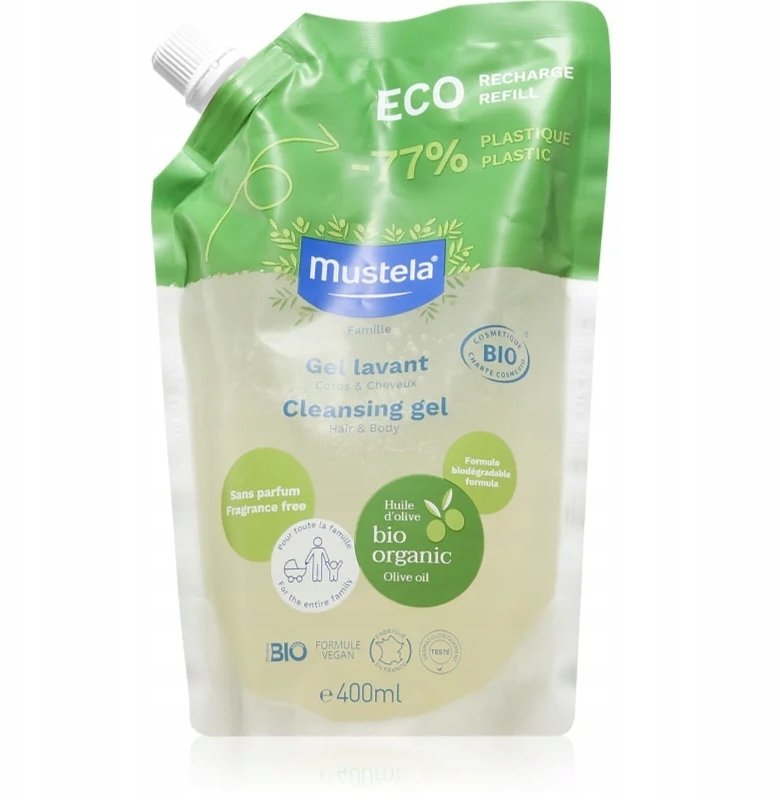 Mustela  Olive Oil Cleansing Shower Gel