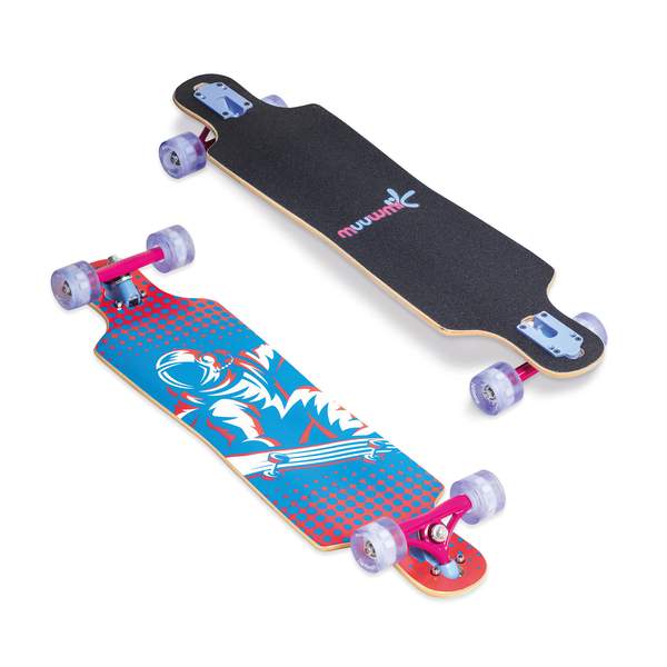 Muuwmi Longboard Compact Skateboard skrituļdēABEC 7