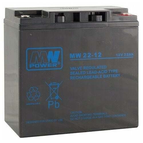 MW Power AGM MW 22-12 12V22Ah