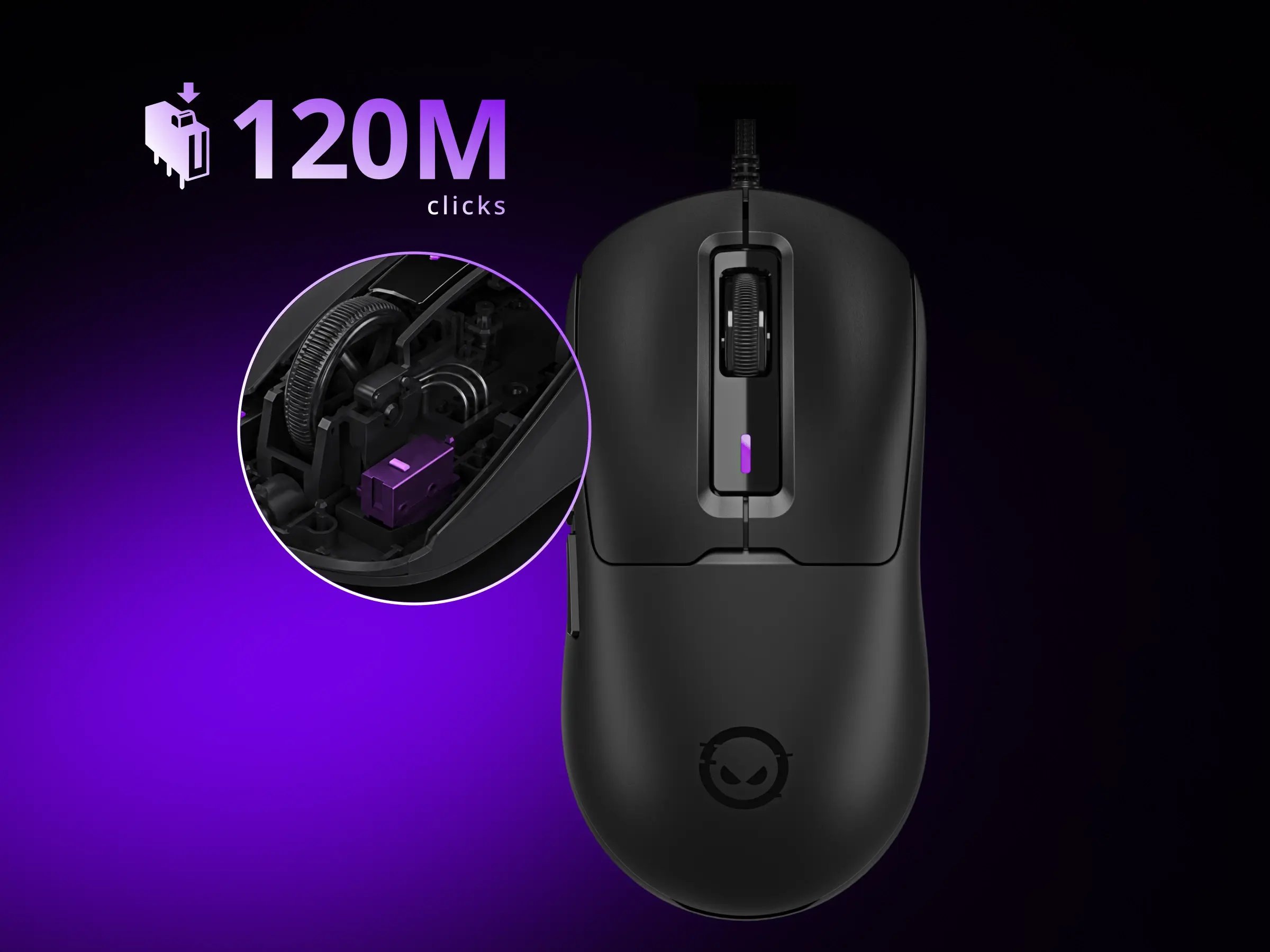 Lorgar Gaming wired mouse, Pixart 3311