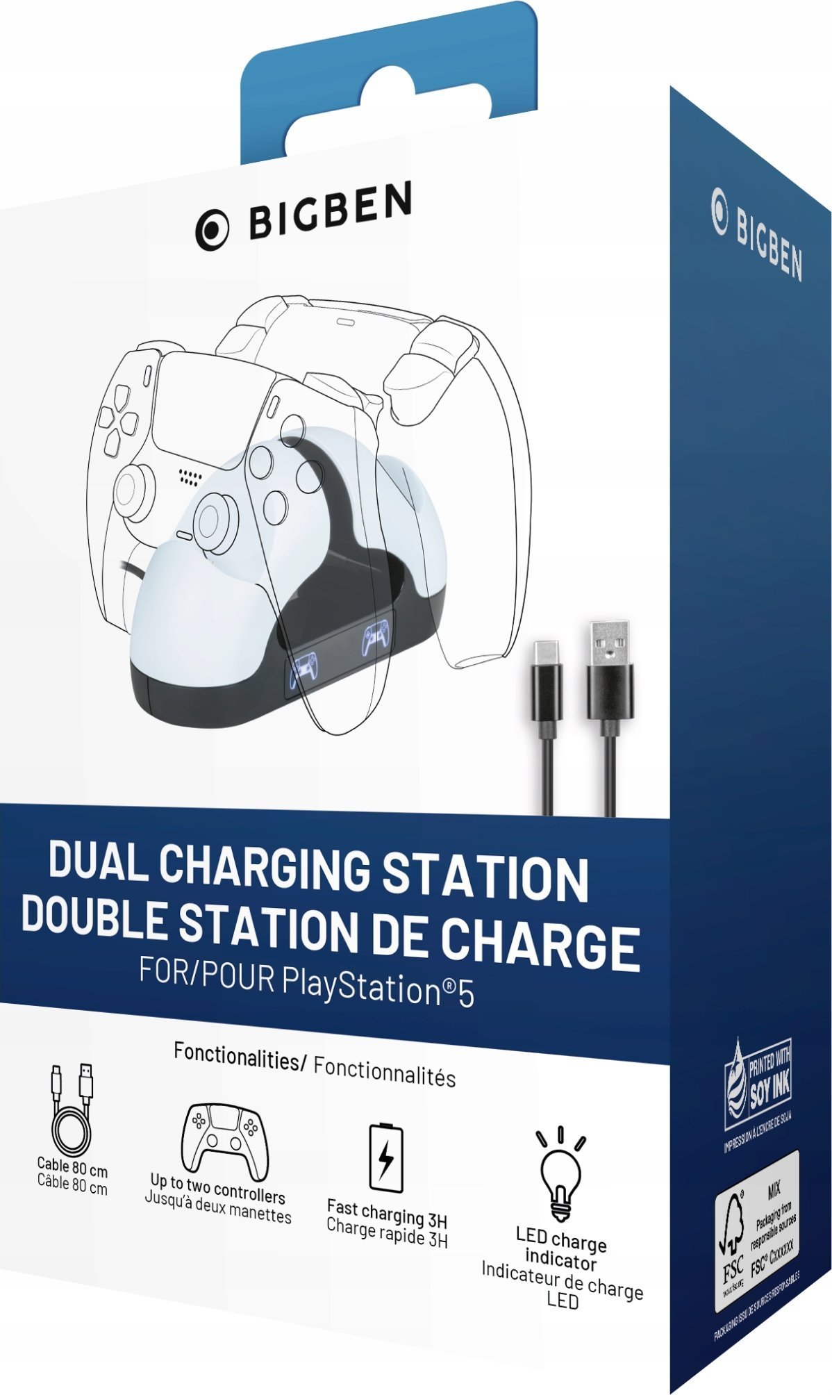 Nacon   Dual Charger V3 do padów
