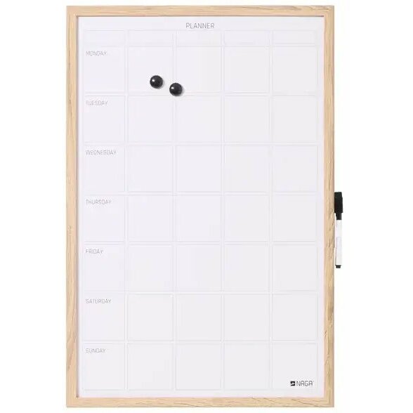 NAGA  Whiteboard Week Planner 40 x