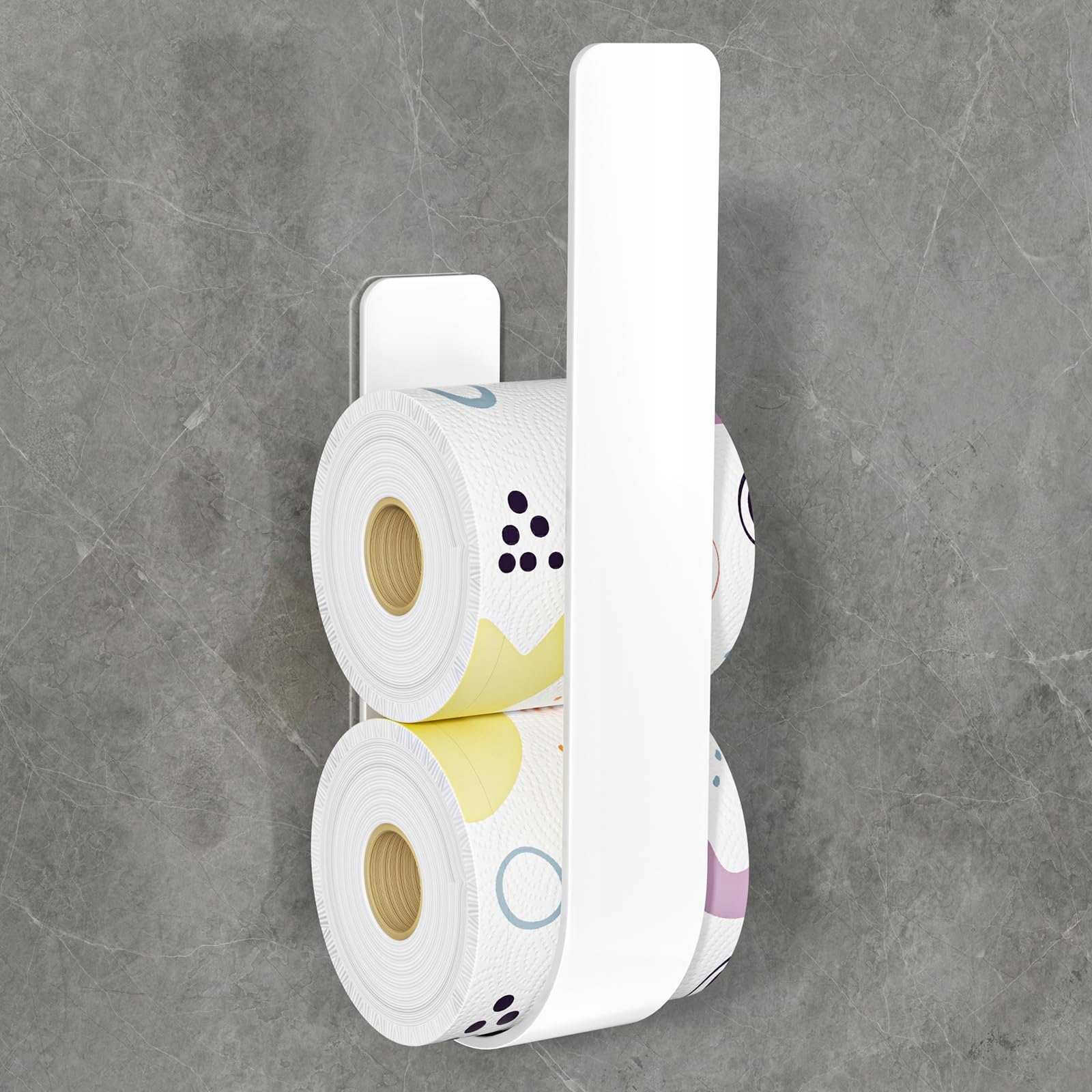 NAGA Toilet paper holder, white Toilet