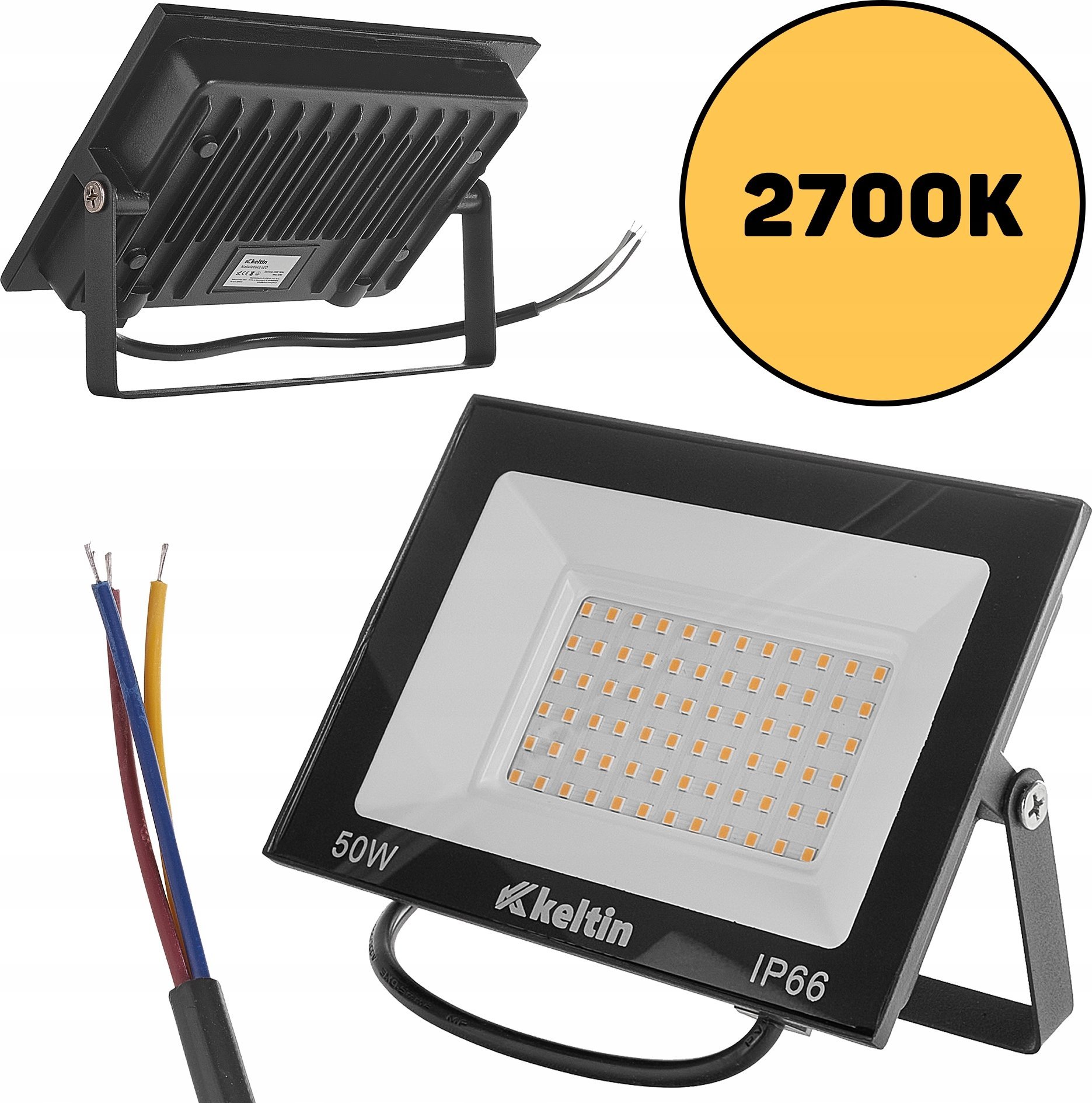 KELTIN  LED 50W – barwa  ciepła