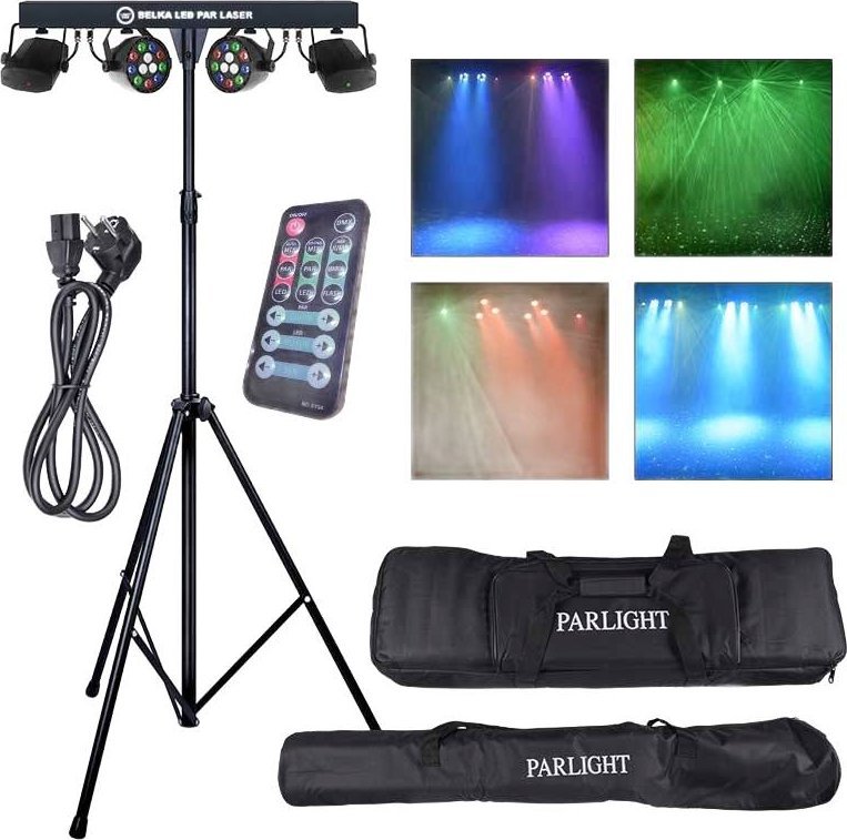 LIGHT4ME LIGHT4ME  LED PAR LASER  oświetleniowy
