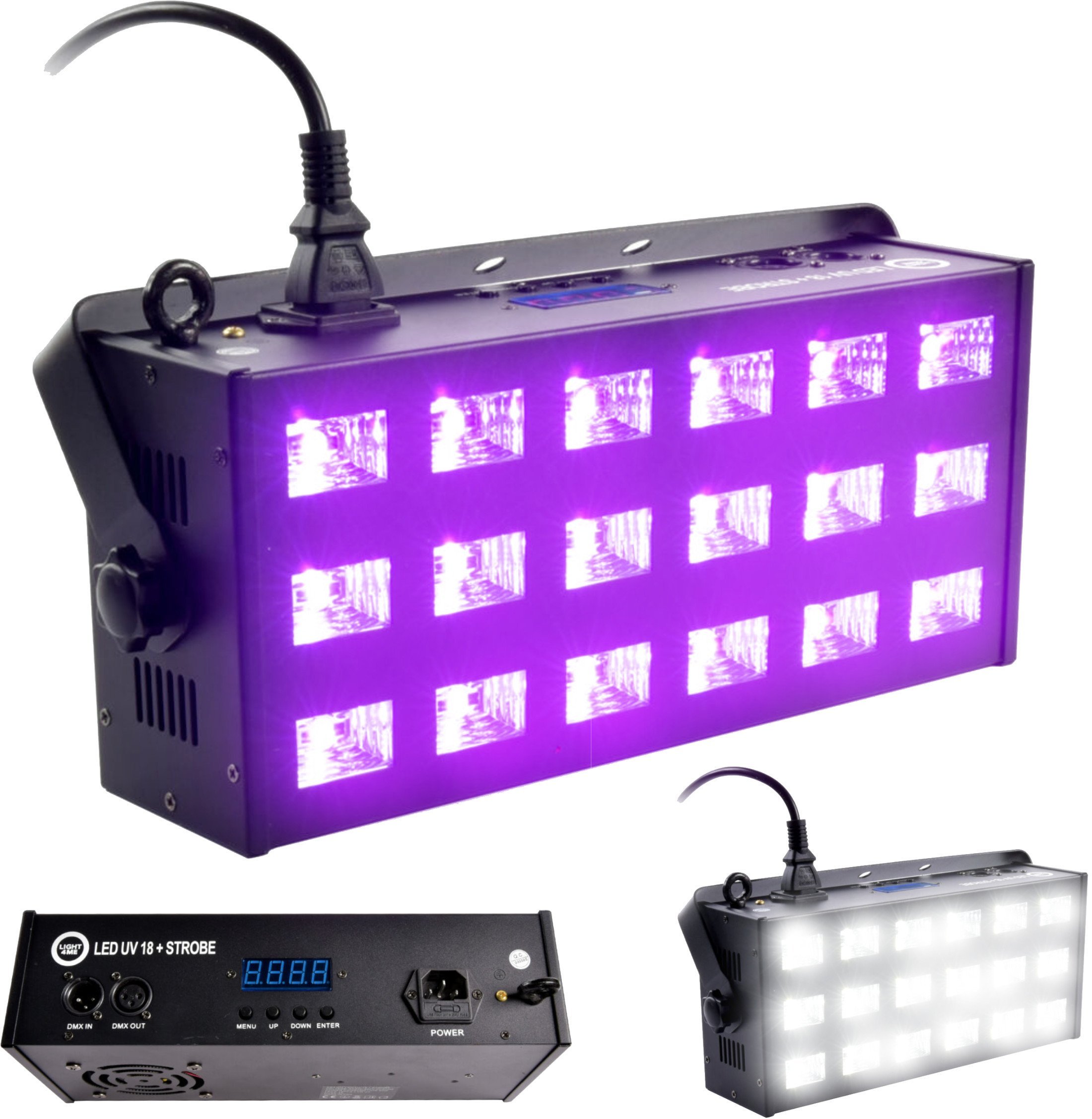 LIGHT4ME LIGHT4ME LED UV 18x3W reflektor