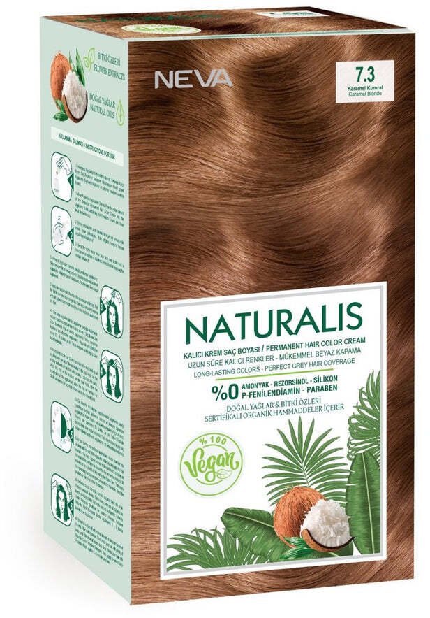 Naturalis , Neva, Vegan, Permanent Hair Dye