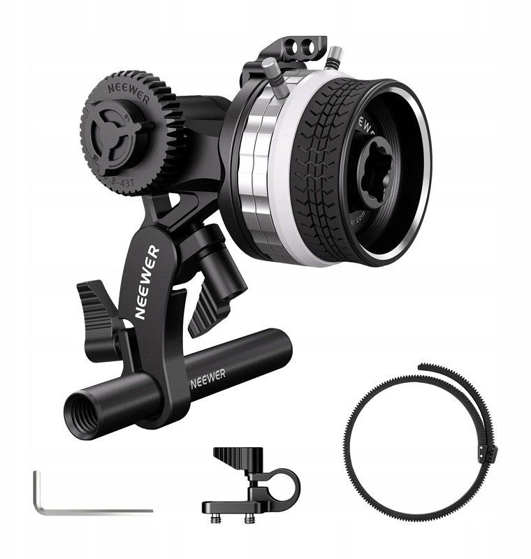 Neewer Mini follow focus z ogranicznikami