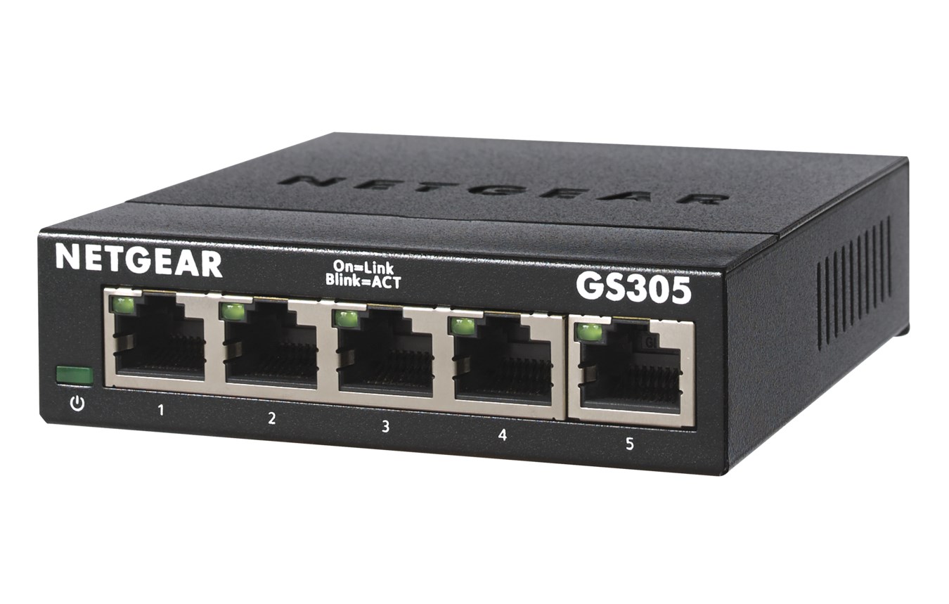 NETGEAR GS305 Unmanaged L2 Gigabit Ethernet